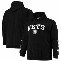Men's Fanatics Branded Black Brooklyn Nets Hardwood Classics Big & Tall Team Wordmark Pullover Hoodie 3 Men's Fanatics Branded Black Brooklyn Nets Hardwood Classics Big & Tall Team Wordmark Pullover Hoodie -Metaverse shop unnamed file 21144