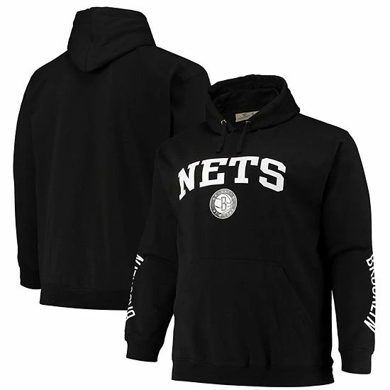 Men's Fanatics Branded Black Brooklyn Nets Hardwood Classics Big & Tall Team Wordmark Pullover Hoodie Men's Fanatics Branded Black Brooklyn Nets Hardwood Classics Big & Tall Team Wordmark Pullover Hoodie -Metaverse shop unnamed file 21144