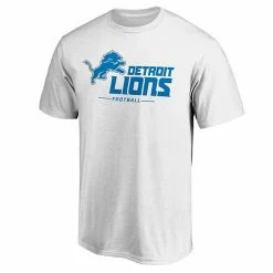 Men's Fanatics Branded White Detroit Lions Big & Tall Team Logo Lockup T-Shirt 4 Men's Fanatics Branded White Detroit Lions Big & Tall Team Logo Lockup T-Shirt -Metaverse shop unnamed file 21152