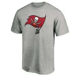 Men's Fanatics Branded Gray Tampa Bay Buccaneers Primary Logo Team T-Shirt -Metaverse shop unnamed file 21220