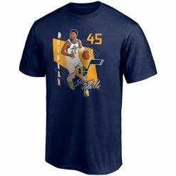Men's Fanatics Branded Donovan Mitchell Navy Utah Jazz Pick & Roll T-Shirt -Metaverse shop unnamed file 21236