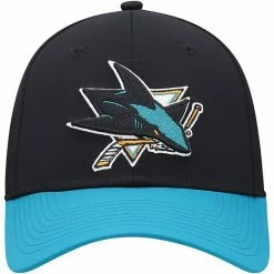 Men's Fanatics Branded Black San Jose Sharks Core Primary Logo Flex Hat -Metaverse shop unnamed file 21240