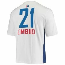 Men's Fanatics Branded Joel Embiid White Philadelphia 76ers Yoke T-Shirt -Metaverse shop unnamed file 21246