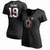 Women's Fanatics Branded Jonathan Toews Black Chicago Blackhawks 2020/21 Special Edition Authentic Stack Name & Number V-Neck T-Shirt -Metaverse shop unnamed file 21247