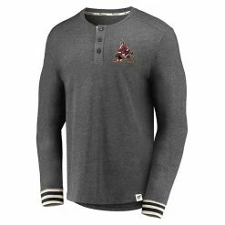 Men's Fanatics Branded Heathered Charcoal Arizona Coyotes True Classics Henley Long Sleeve T-Shirt 4 Men's Fanatics Branded Heathered Charcoal Arizona Coyotes True Classics Henley Long Sleeve T-Shirt -Metaverse shop unnamed file 21264