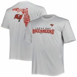 Men's Fanatics Branded White Tampa Bay Buccaneers Big & Tall Hometown Collection Hot Shot T-Shirt -Metaverse shop unnamed file 21311