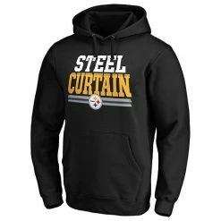 Men's Fanatics Branded Black Pittsburgh Steelers Hometown Pullover Hoodie -Metaverse shop unnamed file 21398