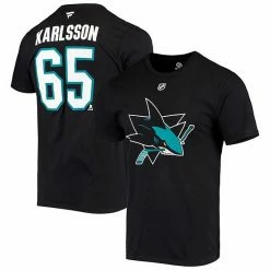 Men's Fanatics Branded Erik Karlsson Black San Jose Sharks Alternate Jersey Logo Name & Number T-Shirt 3 Men's Fanatics Branded Erik Karlsson Black San Jose Sharks Alternate Jersey Logo Name & Number T-Shirt -Metaverse shop unnamed file 21401
