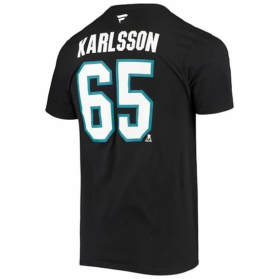 Men's Fanatics Branded Erik Karlsson Black San Jose Sharks Alternate Jersey Logo Name & Number T-Shirt Men's Fanatics Branded Erik Karlsson Black San Jose Sharks Alternate Jersey Logo Name & Number T-Shirt -Metaverse shop unnamed file 21403