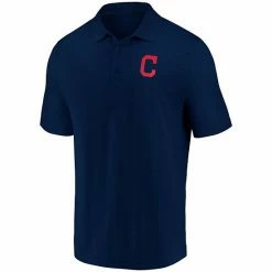 Men's Fanatics Branded Navy/Red Cleveland Indians Polo Combo Pack -Metaverse shop unnamed file 21414