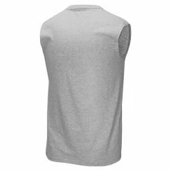Men's Fanatics Branded Heather Gray Oakland Athletics Game Legend Sleeveless Shooter T-Shirt -Metaverse shop unnamed file 21490