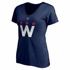 Women's Fanatics Branded Tom Wilson Navy Washington Capitals 2020/21 Alternate Authentic Stack Name & Number V-Neck T-Shirt 4 Women's Fanatics Branded Tom Wilson Navy Washington Capitals 2020/21 Alternate Authentic Stack Name & Number V-Neck T-Shirt -Metaverse shop unnamed file 2150