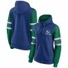Women's Fanatics Branded Blue/Green Vancouver Canucks Script Fleece Full-Zip Hoodie -Metaverse shop unnamed file 21539