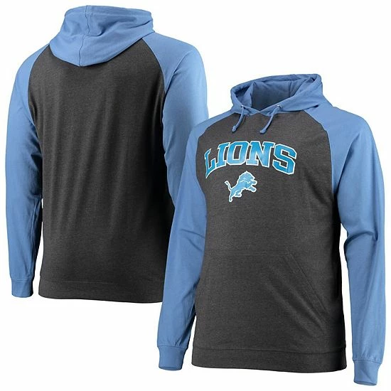 Men's Fanatics Branded Blue/Heathered Charcoal Detroit Lions Big & Tall Lightweight Raglan Pullover Hoodie Men's Fanatics Branded Blue/Heathered Charcoal Detroit Lions Big & Tall Lightweight Raglan Pullover Hoodie -Metaverse shop unnamed file 21556