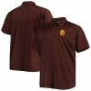 Men's Fanatics Branded Brown San Diego Padres Big & Tall Solid Birdseye Polo -Metaverse shop unnamed file 21563