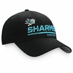 Women's Fanatics Branded Black San Jose Sharks Authentic Pro Locker Room Adjustable Hat 5 Women's Fanatics Branded Black San Jose Sharks Authentic Pro Locker Room Adjustable Hat -Metaverse shop unnamed file 21593