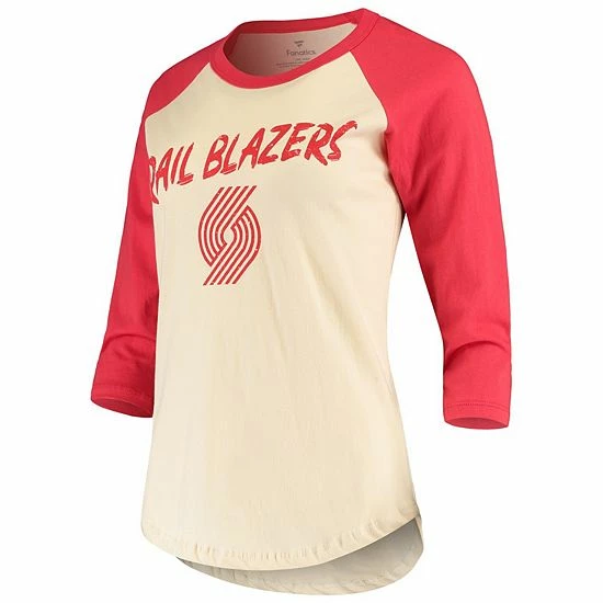 Women's Fanatics Branded Damian Lillard Cream Portland Trail Blazers Raglan 3/4 Sleeve T-Shirt Women's Fanatics Branded Damian Lillard Cream Portland Trail Blazers Raglan 3/4 Sleeve T-Shirt -Metaverse shop unnamed file 21597