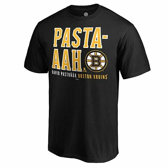 Men's Fanatics Branded David Pastrnak Black Boston Bruins Nickname T-Shirt Men's Fanatics Branded David Pastrnak Black Boston Bruins Nickname T-Shirt -Metaverse shop unnamed file 2160