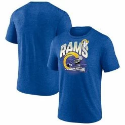 Men's Fanatics Branded Heathered Royal Los Angeles Rams End Around Tri-Blend T-Shirt -Metaverse shop unnamed file 21658