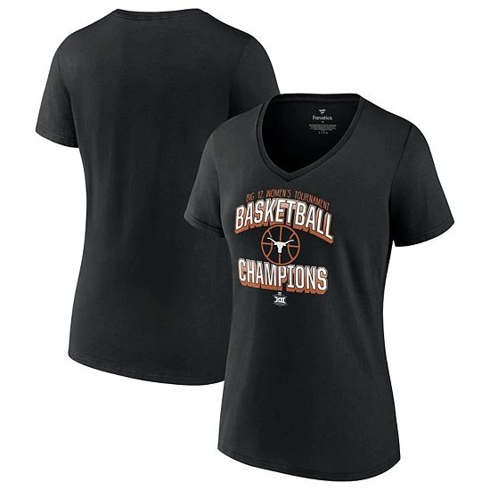 Women's Fanatics Branded Black Texas Longhorns 2022 Big 12 Women's Basketball Conference Tournament Champions V-Neck T-Shirt Women's Fanatics Branded Black Texas Longhorns 2022 Big 12 Women's Basketball Conference Tournament Champions V-Neck T-Shirt -Metaverse shop unnamed file 21673