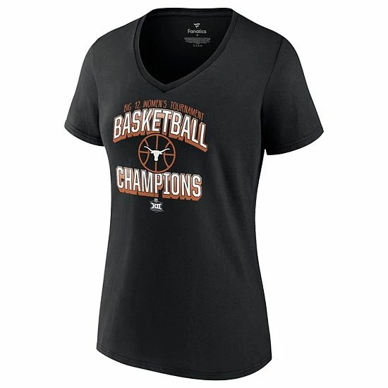 Women's Fanatics Branded Black Texas Longhorns 2022 Big 12 Women's Basketball Conference Tournament Champions V-Neck T-Shirt Women's Fanatics Branded Black Texas Longhorns 2022 Big 12 Women's Basketball Conference Tournament Champions V-Neck T-Shirt -Metaverse shop unnamed file 21675
