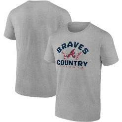 Men's Fanatics Branded Gray Atlanta Braves Iconic Go For Two T-Shirt 3 Men's Fanatics Branded Gray Atlanta Braves Iconic Go For Two T-Shirt -Metaverse shop unnamed file 21678