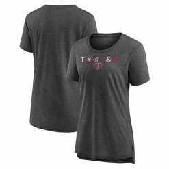 Women's Fanatics Branded Heathered Charcoal Texas A&M Aggies Breakneck Speed Tri-Blend T-Shirt 3 Women's Fanatics Branded Heathered Charcoal Texas A&M Aggies Breakneck Speed Tri-Blend T-Shirt -Metaverse shop unnamed file 21688