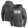 Men's Fanatics Branded Heathered Charcoal Toronto Maple Leafs Authentic Pro Secondary Logo Pullover Hoodie -Metaverse shop unnamed file 21693