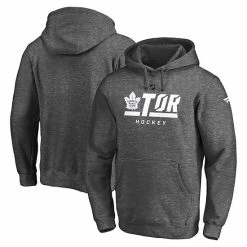 Men's Fanatics Branded Heathered Charcoal Toronto Maple Leafs Authentic Pro Secondary Logo Pullover Hoodie 3 Men's Fanatics Branded Heathered Charcoal Toronto Maple Leafs Authentic Pro Secondary Logo Pullover Hoodie -Metaverse shop unnamed file 21694