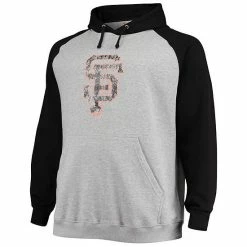 Men's Fanatics Branded Heathered Gray/Black San Francisco Giants Big & Tall Raglan Pullover Hoodie 8 Men's Fanatics Branded Heathered Gray/Black San Francisco Giants Big & Tall Raglan Pullover Hoodie -Metaverse shop unnamed file 21738