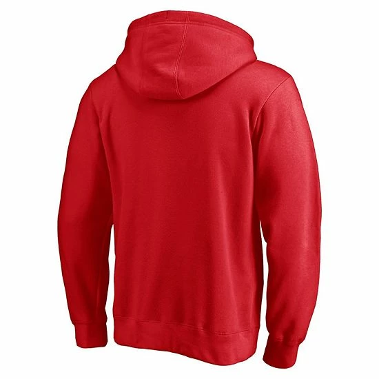 Men's Fanatics Branded Red Los Angeles Angels Team Pullover Hoodie 6 Men's Fanatics Branded Red Los Angeles Angels Team Pullover Hoodie - Image 4