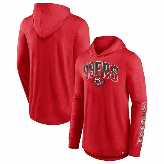 Men's Fanatics Branded Scarlet San Francisco 49ers Front Runner Pullover Hoodie Men's Fanatics Branded Scarlet San Francisco 49ers Front Runner Pullover Hoodie -Metaverse shop unnamed file 21874