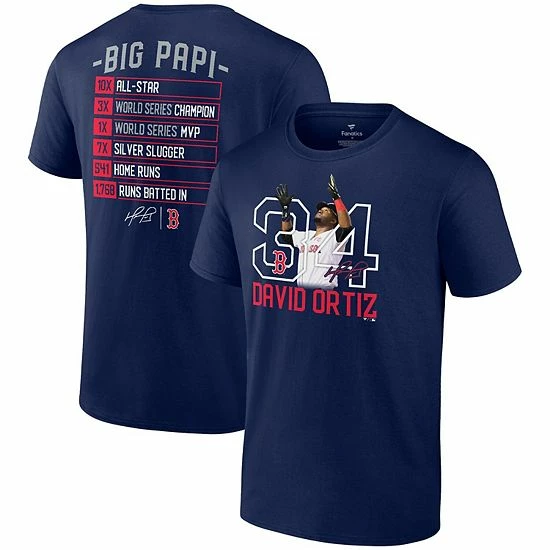 Men's Fanatics Branded David Ortiz Navy Boston Red Sox Hall of Fame Resume Graphic T-Shirt Men's Fanatics Branded David Ortiz Navy Boston Red Sox Hall Of Fame Resume Graphic T-Shirt -Metaverse shop unnamed file 21882