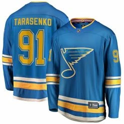 Men's Fanatics Branded Vladimir Tarasenko Blue St. Louis Blues Alternate Breakaway Player Jersey 3 Men's Fanatics Branded Vladimir Tarasenko Blue St. Louis Blues Alternate Breakaway Player Jersey -Metaverse shop unnamed file 21891