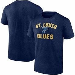 Men's Fanatics Branded Heathered Navy St. Louis Blues Victory Arch T-Shirt -Metaverse shop unnamed file 21918