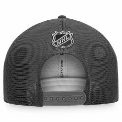 Men's Fanatics Branded Charcoal Chicago Blackhawks Home Ice Snapback Hat -Metaverse shop unnamed file 2193