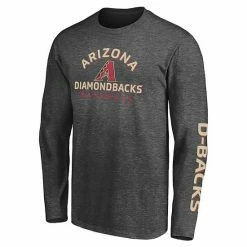 Men's Fanatics Branded Black/Heathered Charcoal Arizona Diamondbacks T-Shirt Combo Pack -Metaverse shop unnamed file 21935