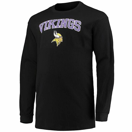 Men's Fanatics Branded Black Minnesota Vikings Big & Tall Thermal Long Sleeve T-Shirt Men's Fanatics Branded Black Minnesota Vikings Big & Tall Thermal Long Sleeve T-Shirt -Metaverse shop unnamed file 21938