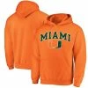 Men's Fanatics Branded Orange Miami Hurricanes Campus Logo Pullover Hoodie -Metaverse shop unnamed file 22024