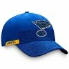 Men's Fanatics Branded Blue St. Louis Blues Authentic Pro Locker Room 2-Tone Flex Hat -Metaverse shop unnamed file 22028