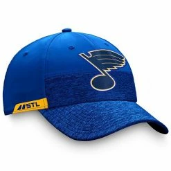 Men's Fanatics Branded Blue St. Louis Blues Authentic Pro Locker Room 2-Tone Flex Hat