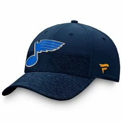 Men's Fanatics Branded Blue St. Louis Blues Authentic Pro Locker Room 2-Tone Flex Hat -Metaverse shop unnamed file 22031