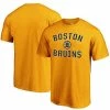 Men's Fanatics Branded Gold Boston Bruins Team Victory Arch T-Shirt -Metaverse shop unnamed file 22078