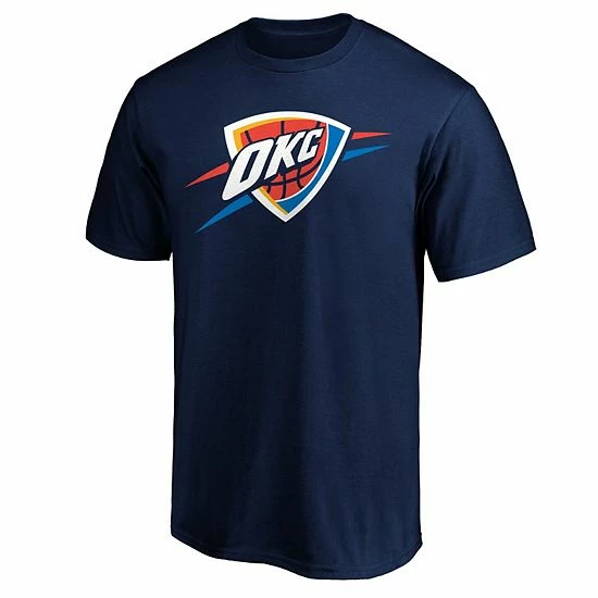 Men's Fanatics Branded Navy Oklahoma City Thunder Primary Team Logo T-Shirt Men's Fanatics Branded Navy Oklahoma City Thunder Primary Team Logo T-Shirt -Metaverse shop unnamed file 22089