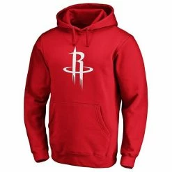 Men's Fanatics Branded Red Houston Rockets Primary Team Logo Pullover Hoodie -Metaverse shop unnamed file 22092