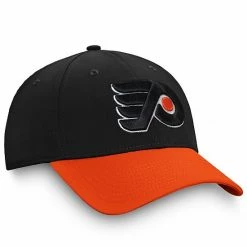 Men's Fanatics Branded Black/Orange Philadelphia Flyers Hometown Flex Hat -Metaverse shop unnamed file 22101