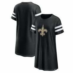 Women's Fanatics Branded Black/White New Orleans Saints Victory On Dress
