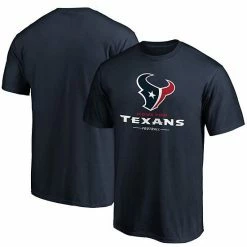 Men's Fanatics Branded Navy Houston Texans Team Lockup Logo T-Shirt -Metaverse shop unnamed file 22117