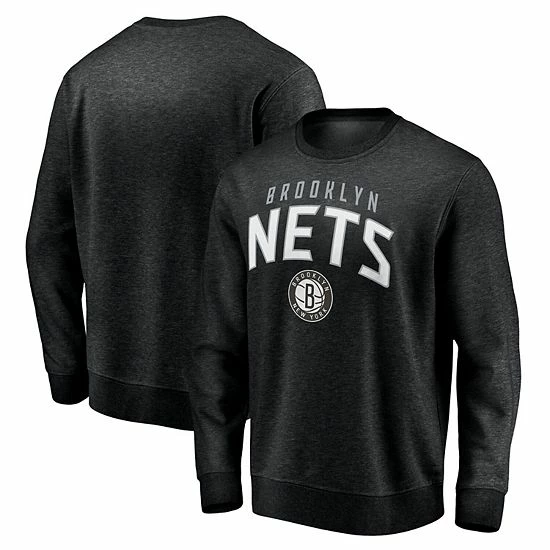 Men's Fanatics Branded Black Brooklyn Nets Game Time Arch Pullover Sweatshirt Men's Fanatics Branded Black Brooklyn Nets Game Time Arch Pullover Sweatshirt -Metaverse shop unnamed file 22152
