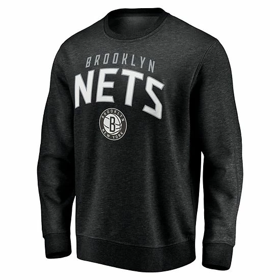 Men's Fanatics Branded Black Brooklyn Nets Game Time Arch Pullover Sweatshirt Men's Fanatics Branded Black Brooklyn Nets Game Time Arch Pullover Sweatshirt -Metaverse shop unnamed file 22154